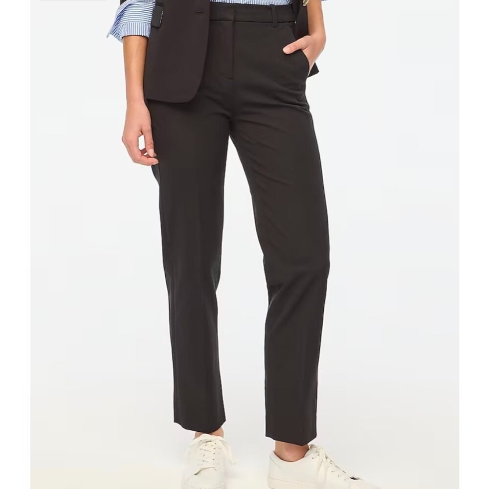 NWT J.Crew Factory Petite Kallie Straight Leg Pant - Size 4P